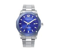 Viceroy Reloj Hombre bitono de Acero e IP Azul 401445-35