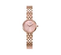 Viceroy Reloj Mujer 41148-77 - Caja y Brazalete de Acero IP Rosa, Esfera Rosa con Circonitas, 22 mm, 3 ATM