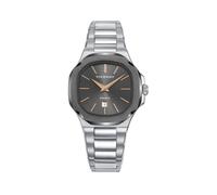 Viceroy Reloj Mujer 45110-17 Acero IP gris/rosado Esfera 30x30 Zafiro Calendario 100M Cierre doble