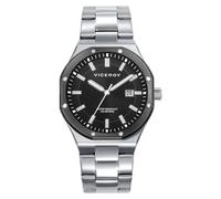 Viceroy Reloj Plateado y Negro Analógico Hombre 401459-57