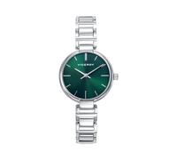 Viceroy Reloj 401306-67 Analógico Plateado y Verde Mujer