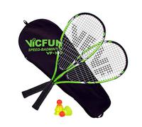 Vicfun Set para Speed Bádminton Set Speed Bádminton 100 Set, Negro/Verde, 868/0/0