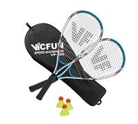 VICFUN Speed Speed - Set de bádminton y bádminton (100 Unidades), Color Blanco
