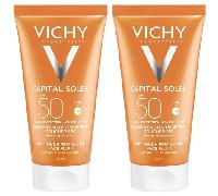 Vichy Capital Soleil Crema Rostro Tacto Seco Color SPF50 2x50 ml