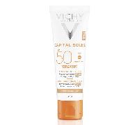 Vichy Capital Soleil Protector solar facial con color 3 en 1 Antimanchas SPF 50 50 ml