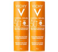 Vichy Capital Soleil Stick Zonas Sensibles SPF50+ 2 uds
