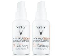 Vichy Capital Soleil UV Age Fluido Fotoprotector Diario Color Medium SPF50+ 2x40 ml