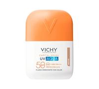 Vichy Capital Soleil UV Aqua Fluido Hidratante Con Color SPF50 Medio 50ml