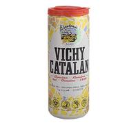 Vichy Catalan Agua mineral con gas, 330 ml, 24 latas