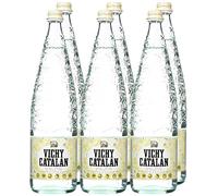 Vichy Catalán Agua Mineral con Gas botella cristal 1 litro - [Pack 12]