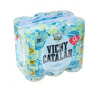 VICHY CATALAN SABORES 0% AZÚCARES (Menta, 6 Latas)