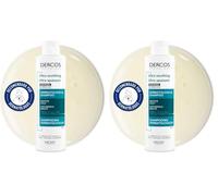 Vichy Champú de Tratamiento Ultracalmante, Alivia el Cuero Cabelludo Sensible, Nutre y Repara, Anti-picazón, Sin Siliconas, Para Cabello Graso y Cuero Cabelludo Sensible, Dercos Technique, 200ml