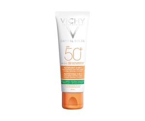Vichy - Cuidado Protector Matificante 3 EN 1 SPF 50+ Piel sensible 50 ml unisex