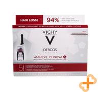 Vichy Dercos Aminexil Clinical Pelo Pérdida Tratamiento Cuidado Mujer Ampollas