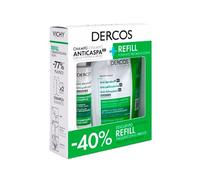 Dercos Anticaspa DS Champú Cabello Normal a Graso 390ml + Recambio