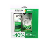 Vichy Dercos Technique Anticaspa DS Champú Cabello Seco 390 ml + Eco-Recarga 390 ml