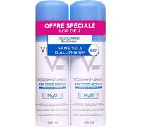 Vichy Desodorante Mineral Sin Sales de Aluminio 48h Spray 2x125ml