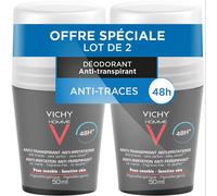 Vichy Homme Desodorante Antitranspirante Piel Sensible 48h Roll-on 2x50ml