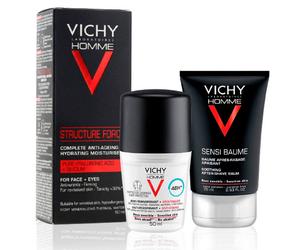 Vichy Homme Structure Force Antiedad + Desodorante + Aftershave