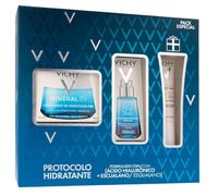 Vichy Minéral 89 Crema 50 ml + Contorno Ojos 15 ml + Mini Talla Solar UV Age Daily