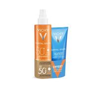 Vichy Pack Capital Soleil Spray Fluido SPF50+ 200ml + Leche After Sun 100ml