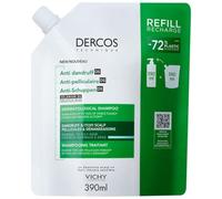 Vichy Dercos Technique DS Dermatological Champú Anticaspa Cabello Normal a Graso 390mL Recambio
