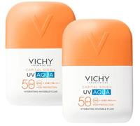 Vichy UV Aqua Fluido Hidratante Invisible SPF50 2x50 ml