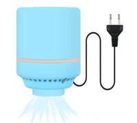 vicihoho Bomba de Aire Eléctrica, Bomba Vacio Bolsas Ropa, Portátil 220V 25W 4kPa para Ropa, Edredones, Juguetes - Azul 1 Unidad, Compacta y Ahorra Espacio en el Hogar(Azul, 1 paquete)