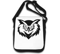 Vicious Owl Art - Bolso de hombro, color blanco, White, Talla única
