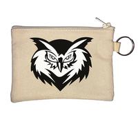 Vicious Owl Art - Monedero con diseño de búho, color beige, beige, Talla única