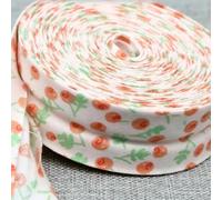 VICIYOO Cinta al bies Estampada de algodón de 25 mm, doblada, para tareas del hogar, confección de Ropa, Bricolaje, Hecha a Mano, 10 Metros