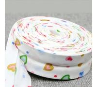 VICIYOO Cinta al bies Estampada de algodón de 25 mm, doblada, para tareas del hogar, confección de Ropa, Bricolaje, Hecha a Mano, 10 Metros