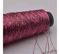 VICIYOO Hilo Brillante de 200 g para Bolsos de Crochet Hilo Plateado y Dorado Hilo metálico Hilo para Manualidades Hilo para Crochet