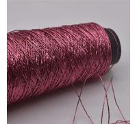 VICIYOO Hilo Brillante de 200 g para Bolsos de Crochet Hilo Plateado y Dorado Hilo metálico Hilo para Manualidades Hilo para Crochet