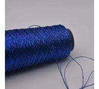 VICIYOO Hilo Brillante de 200 g para Bolsos de Crochet - Plateado y Dorado Metálico para Manualidades