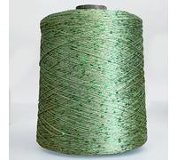 VICIYOO Hilo de Lentejuelas Con Purpurina de 500 g para Tejer a Mano, Crochet y Costura