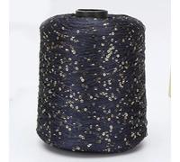 VICIYOO Hilo de Lentejuelas Con Purpurina de 500 g Para Tejer a Mano, Crochet y Costura