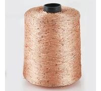 VICIYOO Hilo de Lentejuelas con Purpurina de 500 g para Tejer a Mano, Hilo para Crochet y Costura