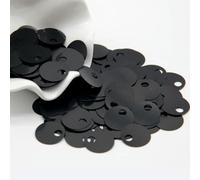 VICIYOO Lentejuelas Transparentes AB de 20 mm, Grandes, Redondas, Sueltas, con Agujero Grande, PVC, Planas, para decoración de Bodas, Manualidades, Accesorios para Prendas, 10 g
