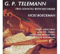 Vicki Boeckman - Telemann Trios mit Blockflö