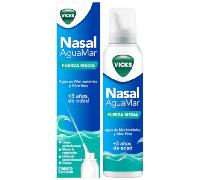 Vicks Nasal Aguamar Fuerza Media +3 Años 120 ml