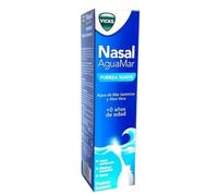 Vicks Spray Nasal AguaMar Fuerza Suave - Acción 3 en 1: Limpia, Elimina Mucosidad e Hidrata - Con Agua de Mar Isotónica y Aloe Vera- Apto a Partir de 0 Años - 120 ml