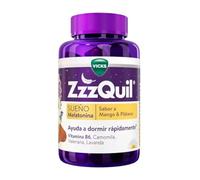 Vicks zzzquil melatonina sabor mango y plátano 30 gominolas