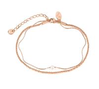 VICKWOOD Cadena de perlas para mujer de acero inoxidable 17, 21, 25, 30, 45, 50 cm de largo, ajustable, pulsera tobillera/gargantilla, juego de plata/oro/oro rosa, resistente al agua, joyas para