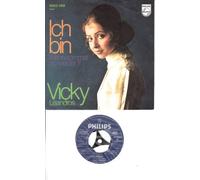 VICKY LEANDROS - VICKY LEANDROS / Ich bin / Wann kommst du wieder / Bildhülle / PHILIPS # 6003089 / Deutsche Pressung / 7" Vinyl Single Schallplatte