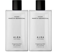 Vicky Martín Berrocal Alba Body Mist 235ml - Bruma Perfumada con Melocotón, Casis y Sándalo (Paquete de 2)