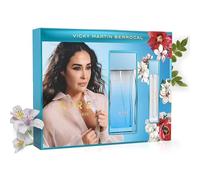 VICKY MARTIN BERROCAL SET Eau de Toilette AIRE 100ML+ POCKET | Set de Perfume de Mujer | Fragancia alegre y vibrante con notas cítricas y florales | 100 ml