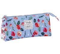 Vicky Martin Berrocal-Vicky MB Estuche portatodo Triple (SAFTA 811736744), Color Azul, 22 cm
