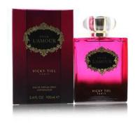 Vicky Tiel Pour L'Amour para mujer Eau de Parfum Spray Floral 3.4 Oz