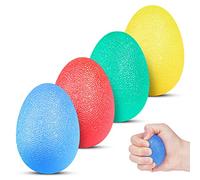 Vicloon 4PCS Pelota Antiestrés, Bola Antiestres con Diferentes Grados de Dureza, Fortalecedores de Mano para Capacitación, Bolas de Fortalecer Manos para Entrenamiento Manual